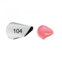 Насадка кондитерская «Лепесток хризантемы», №104