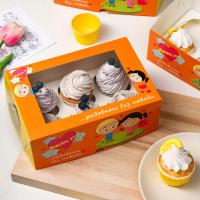 Коробка на 6 капкейков 