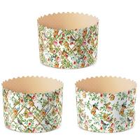 Форма для кулича Птички в саду, d=70*h=60 мм