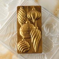 Форма поликарбонатная РОЖДЕСТВЕНСКИЕ ШАРИКИ