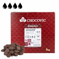 Шоколад темный Chocovic Francisco 55,1%, 5 кг