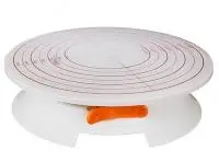 Столик поворотный пластиковый со стопором, 30 см