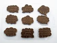 Форма пластиковая для шоколада 