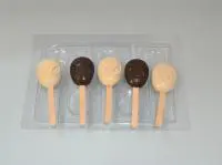 Форма для шоколада «Маска Паука на палочке»