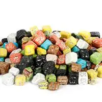 Украшение шоколадное КАМЕШКИ МИКС