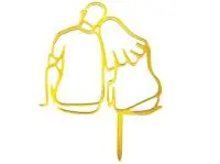 Топпер  «Силуэт двое сидят