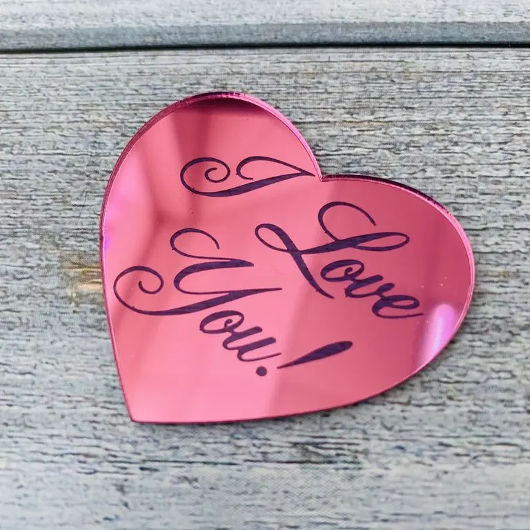 Украшение «I Love You» (розовая)