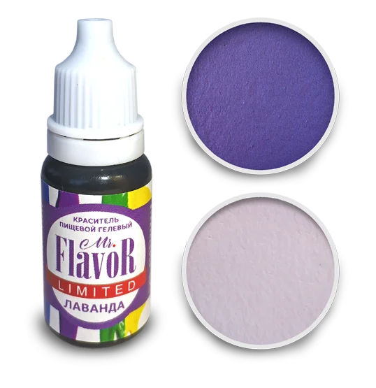 Краситель Mr.Flavor гелевый LIMITED, 10 гр (лаванда)