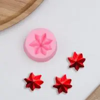 Молд «Звёздочка», 4×4×2,5 см, цвет розовый