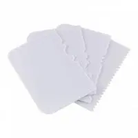 Набор кондитерских шпателей, 4 штуки, пластик