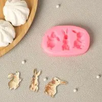 Молд Доляна «Кролик», 8×5×1 см