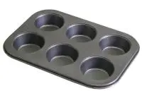 Форма для выпечки кексов 6 ячеек