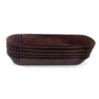 Капсула бумажная овал OV15 коричневая