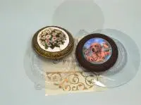 Форма для шоколада «Медаль 2 под вставку»