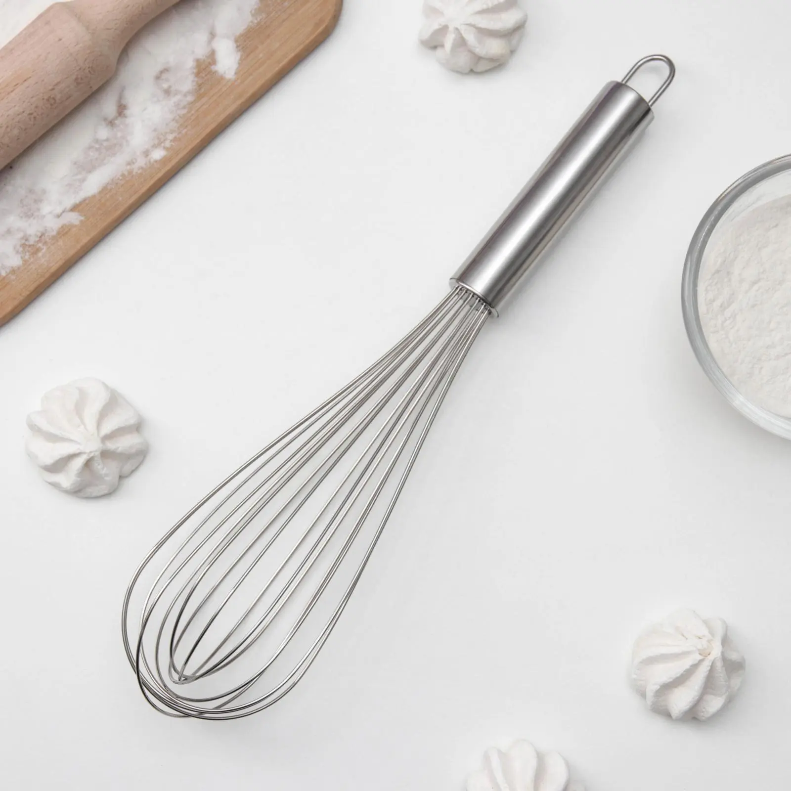 Венчик кулинарный «Сильвер», струна 1,3 мм, (35х7х7 см)