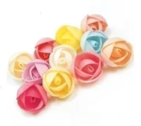 Вафельные ПИОНЫ большие, микс 2,4см