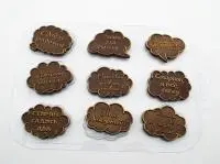 Форма пластиковая для шоколада 