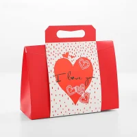 Пакет-коробка с ручкой 31 х 11 х 23 см