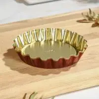 Форма для кекса №1, h=2,5 см, d=14*12 см, антипригарное покрытие