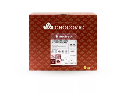 Шоколад темный Chocovic Francisco 55,1% 