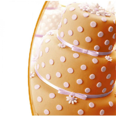 Мастика сахарная ванильная оранжевая