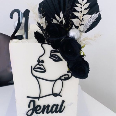 Топпер  «Силуэт гордость»