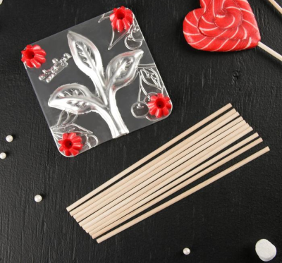 Набор «Веточка», для приготовления леденцов и мармелада, цвет МИКС