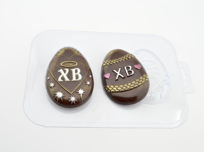 Форма пластиковая для шоколада "ХВ Дуэт" Пасха