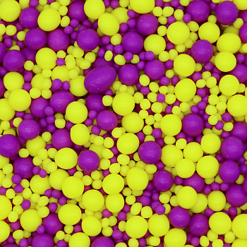 Посыпка рисовая Mr.FlavoR "Неон", 50 грамм (№ 2527)