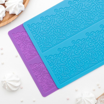 Коврик для айсинга "Природная красота", 2 полосы, 38,4х19,2 см