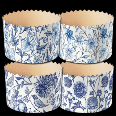 Форма бумажная КУЛИЧ 90/90 Фарфор