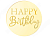 Украшение круглое «Happy Birthday» №2, 10 шт