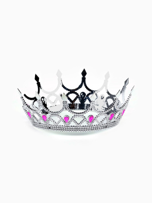 Корона для торта "Корона королевы" серебристая