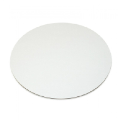 Подложка для торта белая односторонняя, D 300 мм толщина 2,5 мм РУ.