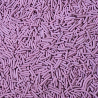 Посыпка Вермишель сиреневая яркая тонкая