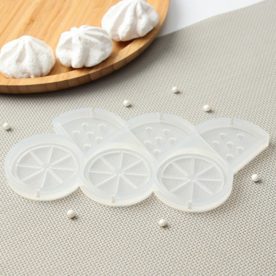 Силиконовая форма «Апельсин и арбуз», 5 и 4,5 см