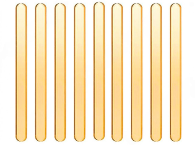 Палочки для эскимо акриловые "Золотые", 50 шт