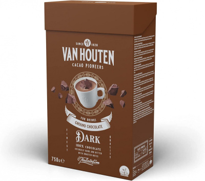 Какао порошок Van Houten Ground Dark  ДЛЯ НАПИТКА