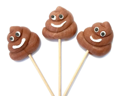 Карамель на палочке «Мистер браун какашка», 28 г