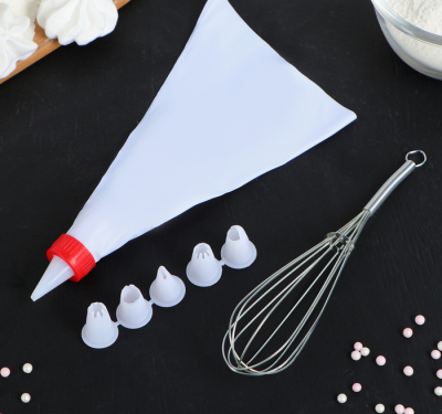 Набор кухонный «Кулинар», 8 предметов: мешок кондитерский, 6 насадок, венчик