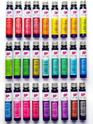 Краситель пищевой жидкий,водорастворимый «GLORY SHINE» MIX набор, 27 цветов