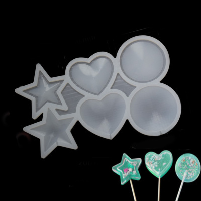 Силиконовая форма для леденцов «Погремушки ассорти 3 фигуры»