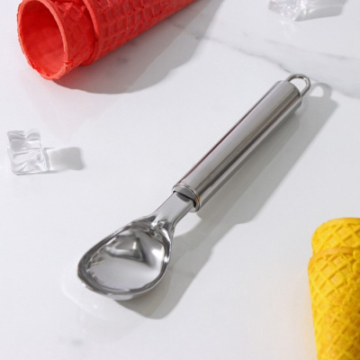 Ложка для мороженого «Металлик»,21 см