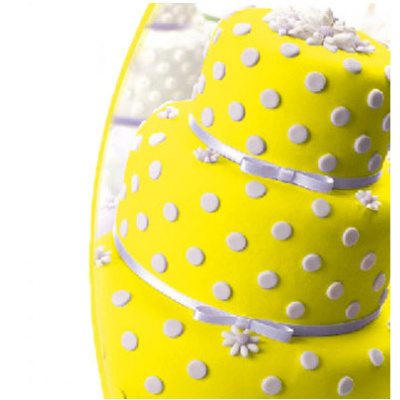 Мастика сахарная ванильная желтая