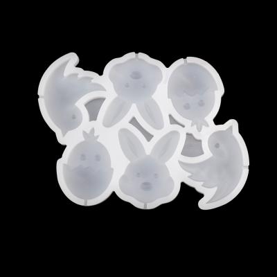 Силиконовая форма для леденцов «Животные»