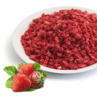 Клубника сублимированной сушки, кусочки 1-5 мм