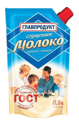 Молоко сгущенное Главпродукт ГОСТ, 270г