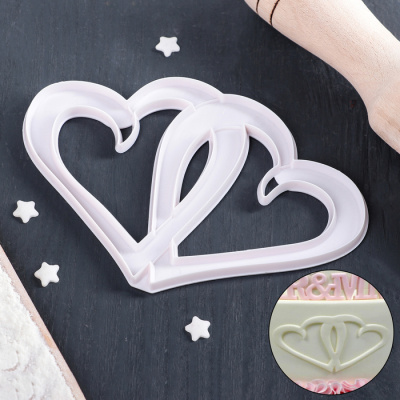 Выемка для марципана и теста "Сердца"