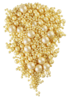 Воздушный рисовый жемчуг в шоколадной глазури "Желтый жемчуг" микс (200)