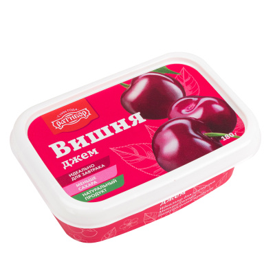 Конфитюр (джем) "Ратибор" Вишня, 180 г